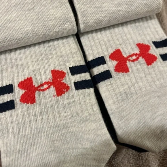 New 6 Under Armour Mens Socks - Picture 12 of 14